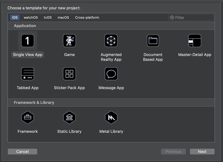 GIF how to setup the project.